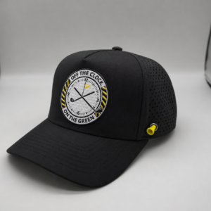 Off The Clock Golf Cap with tee holder